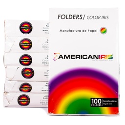 Folder Colores American Iris Oficio