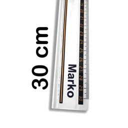 [RTM30] Regla top line Marko 30cm