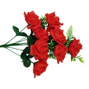 Flor - ramo de 9 rosas largo 50cm
