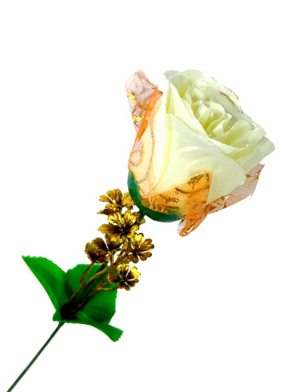 Flor - rosa individual largo 45 cm