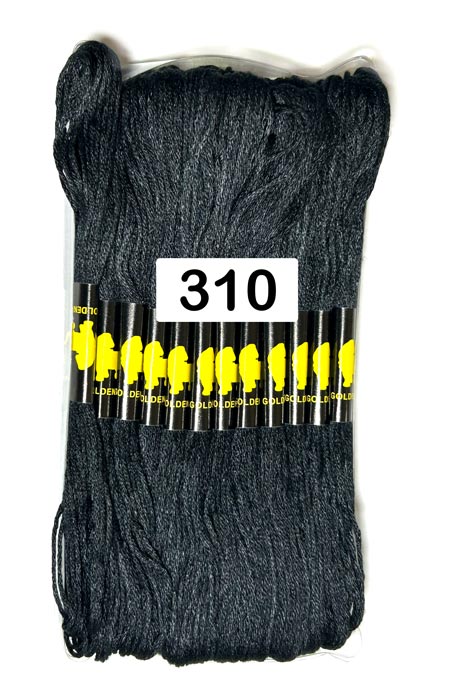 Mechilla color solido para bordado cajita de 24PCS