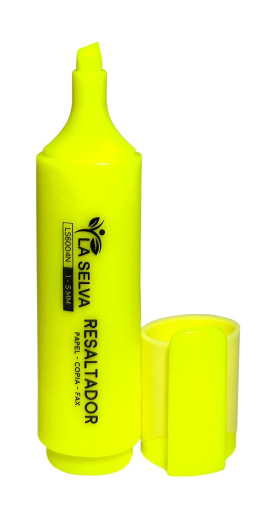 Resaltador de color fluorescente LS6004N, 1-5mm La Selva de 6pcs