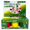 Pintura al dedo 30ml La Selva 6 colores