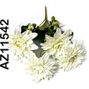 Flor - ramo de dalia de 5 corolas largo 35cm