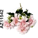 Flor - ramo de dalia de 5 corolas largo 35cm