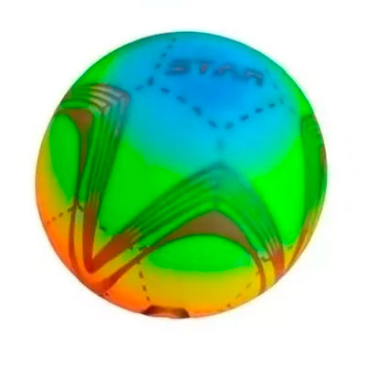 Pelota de goma de colores para niños #9 mas su red