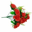 Flor - ramo de 12 rosas largo 42cm