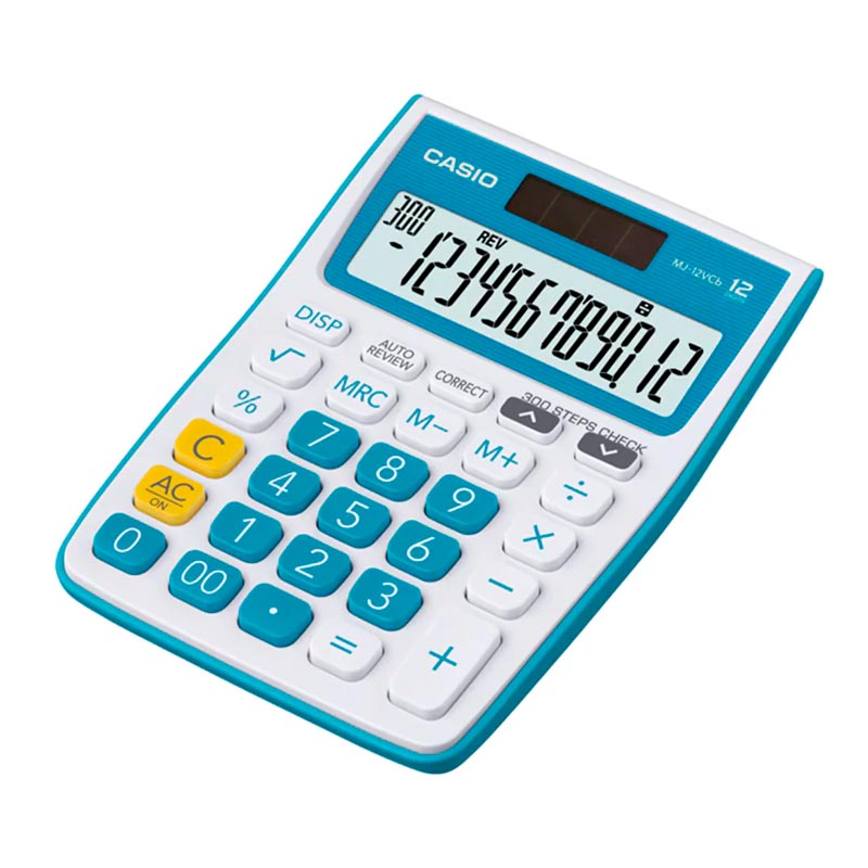 Calculadora CASIO MJ-12VCb comercial de 12 digitos