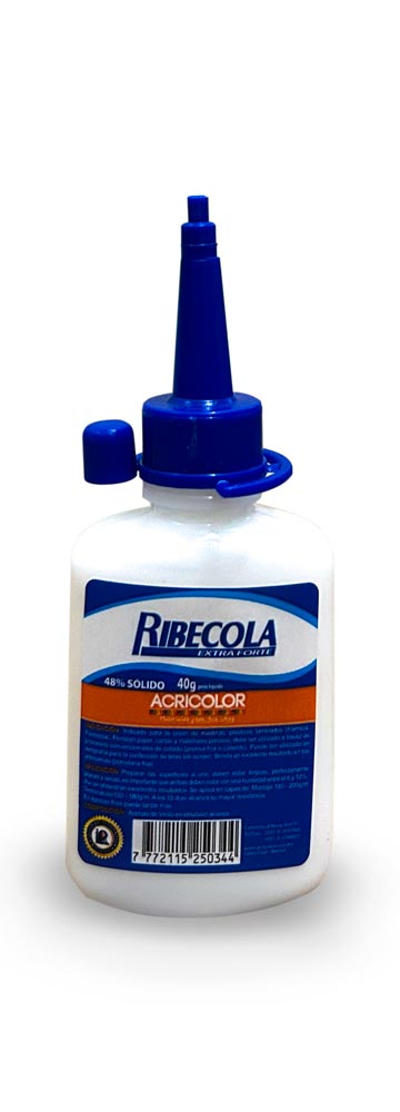 Pegamento RIBECOLA acricolor 40gr