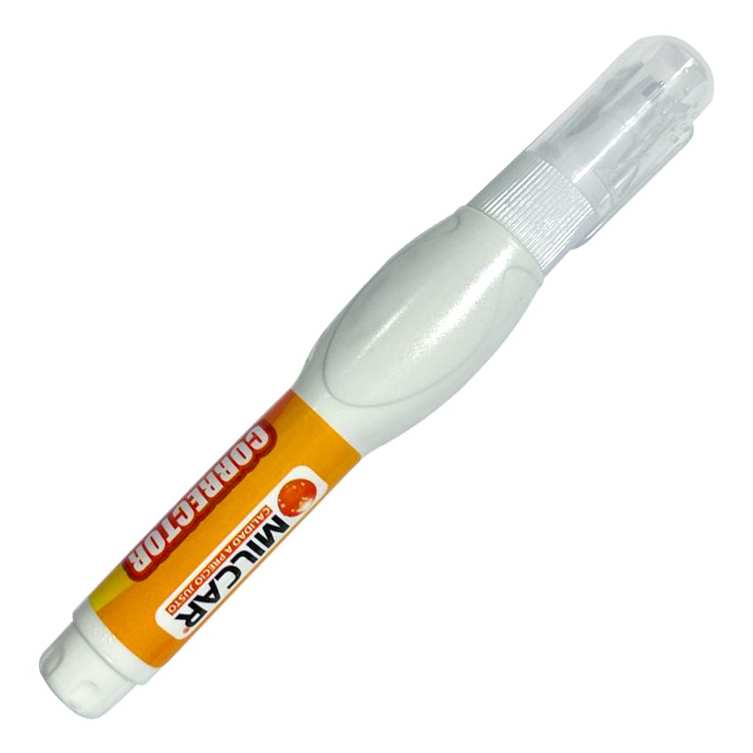 Corrector liquido tipo lapiz 8ml Milcar