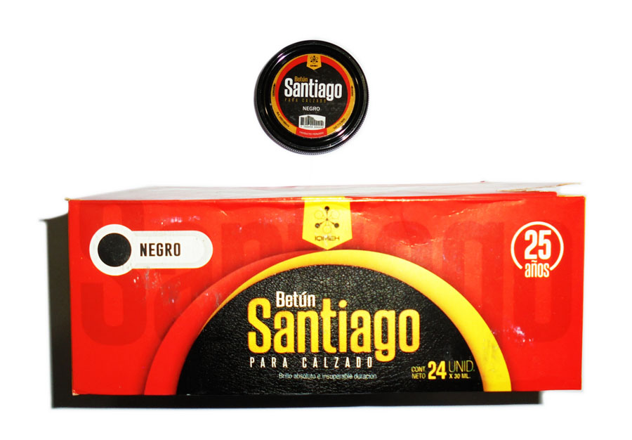 Crema para zapato Santiago Pequeño 30ml
