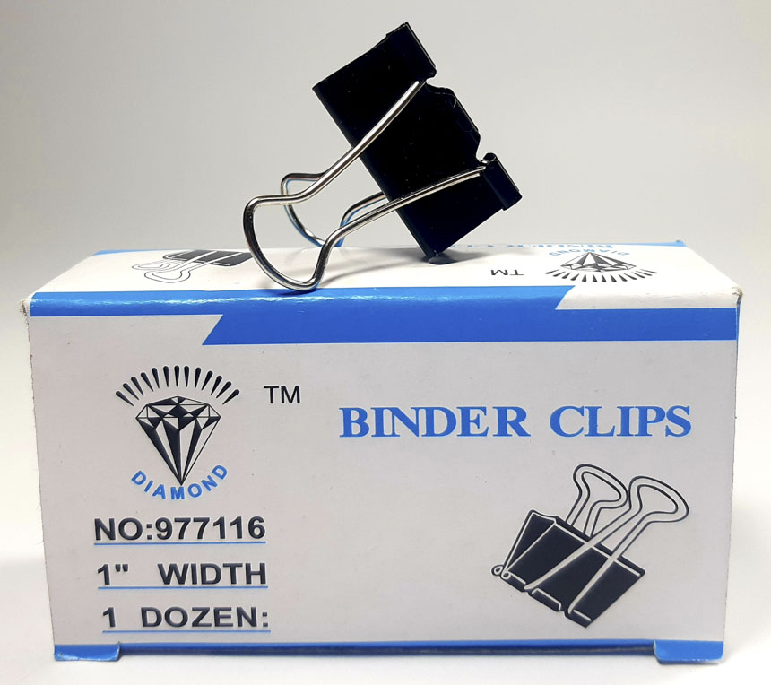 Pisapapel 1" (25mm) 12PCS