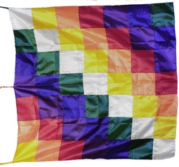 [BAN-WHI-1.5] Bandera Wiphala 1.5m