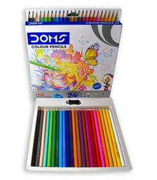 [3446] Color largo hexagonal 3.3mm DOMS 24 colores