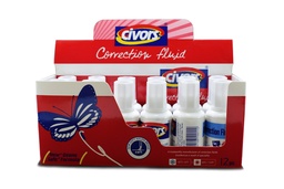 [SH009] Corrector liquido con pincel Civors 12ml