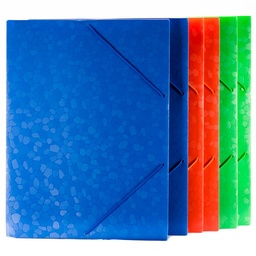 [FD-01-CA] Folder Plástico con liga CARTA