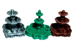 [fuente de agua] Maqueteria fuente de agua plastico