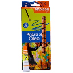 [2138] Oleo 12ml Madison 12 colores