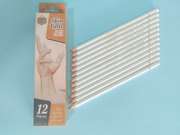 [TB-1093B] Lapiz pastel  skin tins color SANGUINEA 4mm Keep Smiling 12pcs