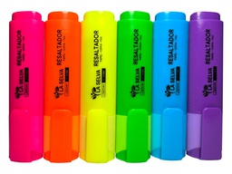 Resaltador de color fluorescente LS6004N, 1-5mm La Selva de 6pcs