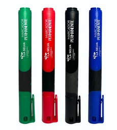 Marcador permanente LA SELVA ergonómico de 12pcs NUEVO