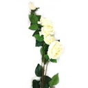 Pañuelo blanco con flores de colores MUJER