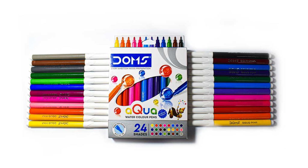 Marcador aqua water colour pens DOMS 24pcs