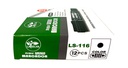 Marcador permanente doble punta La Selva de 12pcs