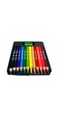 Color corto tiangular  mina 4mm soft La Selva de 12 colores + tajador
