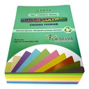 Bon de 10 colores pasteles y neones 500 hojas Carta La Selva