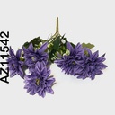 Flor - ramo de dalia de 5 corolas largo 35cm
