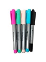 Marcador multimark plus permanente Faber Castell 4 colores + 1 doble punta (copiar)