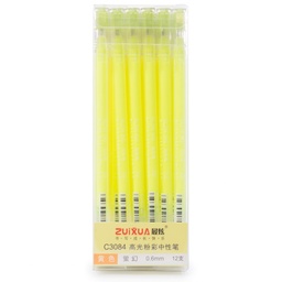 [C3084/C3171-AM/] Micropunta para superficies oscuras Diamond ZUIXUA 12pcs (Amarillo)