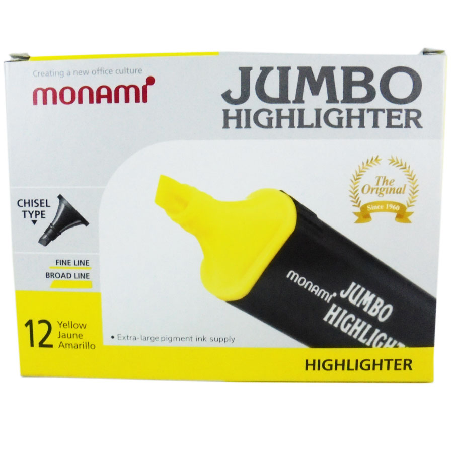 Resaltador Monami Jumbo