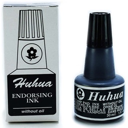 [30CC-NE] Tinta para tampo Huhua de 30ml (Negro)