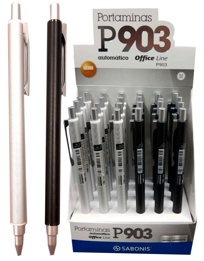 Portaminas 0.5mm officeline P903 exhibidor de 24pcs