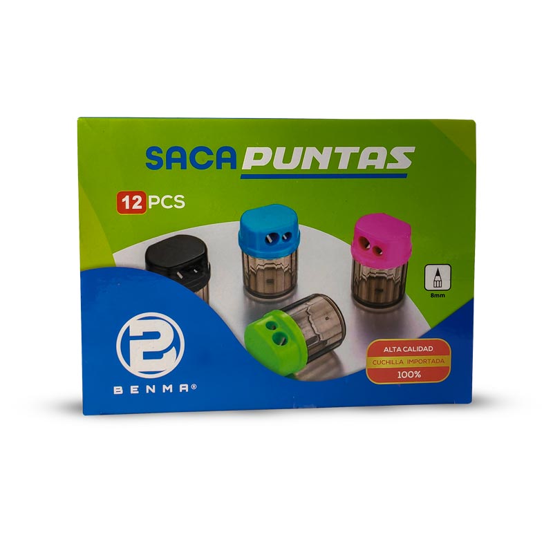 Tajador BSC03 doble + basurero Benma 24PCS