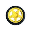 Robotica - rueda con llanta diametro 7cm