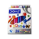 Marcador aqua water colour pens DOMS 24pcs