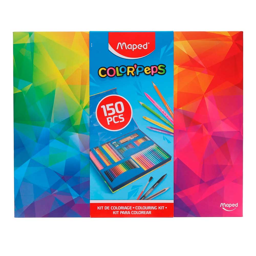 Kit de coloreado peps Maped 150pcs