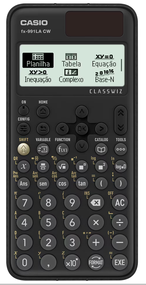 Calculadora cientifica con panel solar CASIO FX-991LACW 550 funciones