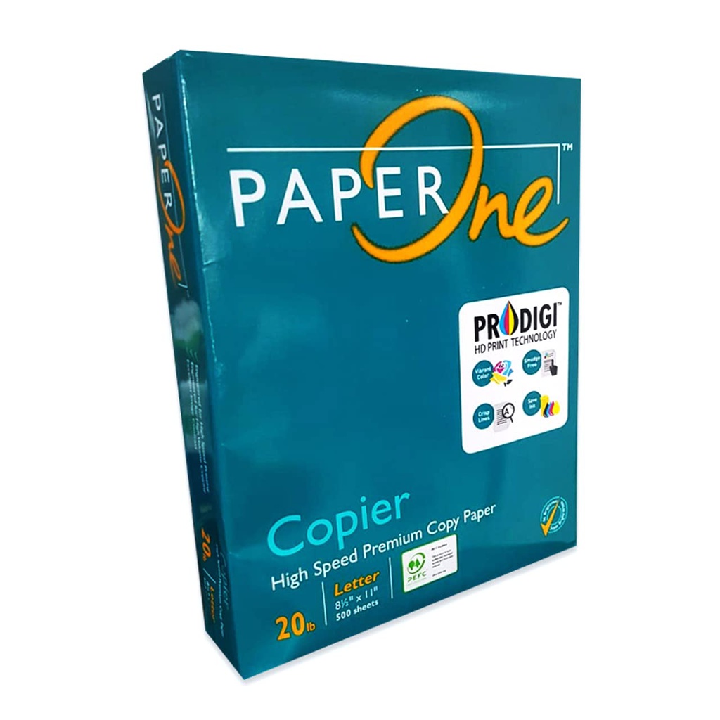 Hojas bon Paper One  Oficio 75gr. 500Hojas