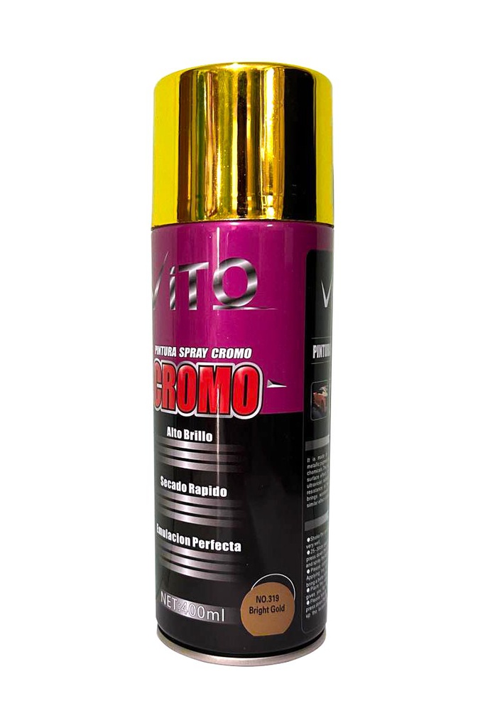 Pintura en aerosol CROMO VITO 400ml