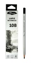 Lapiz carbonico de dibujo 10B-4.0mm La Selva 12pcs