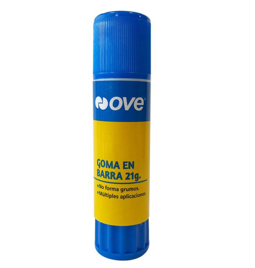 Pegamento en barra de  21g Ove de 24 pcs