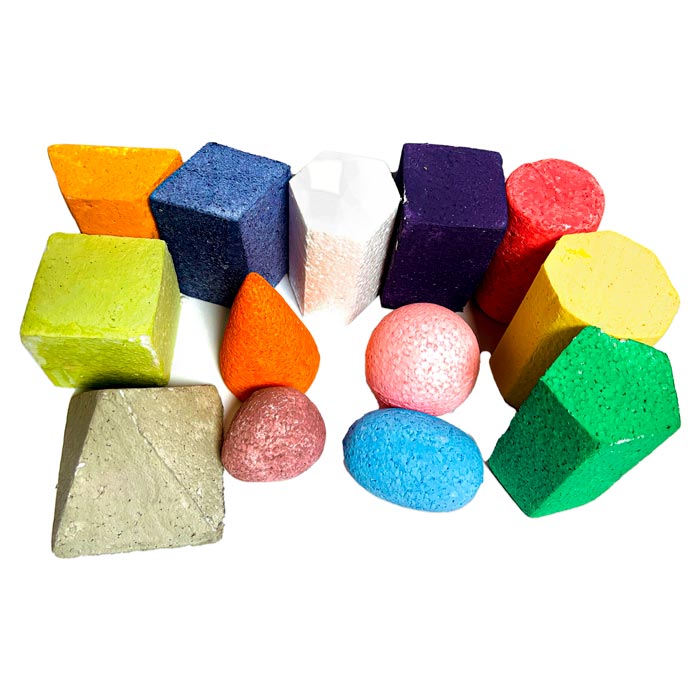Plastoformo Figuras Geometricas  GRANDE COLORES 13 Figuras