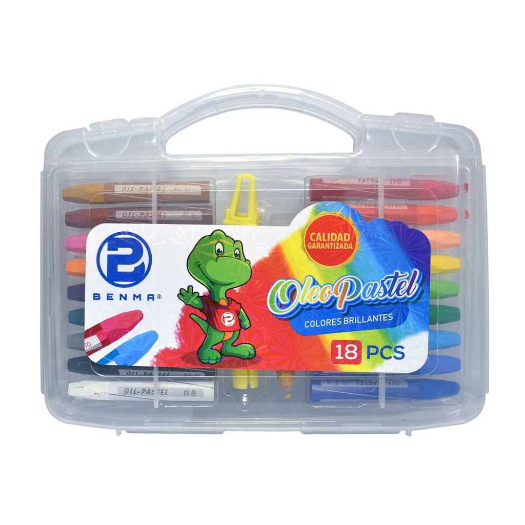Crayon oleo pastel BENMA 18 Colores