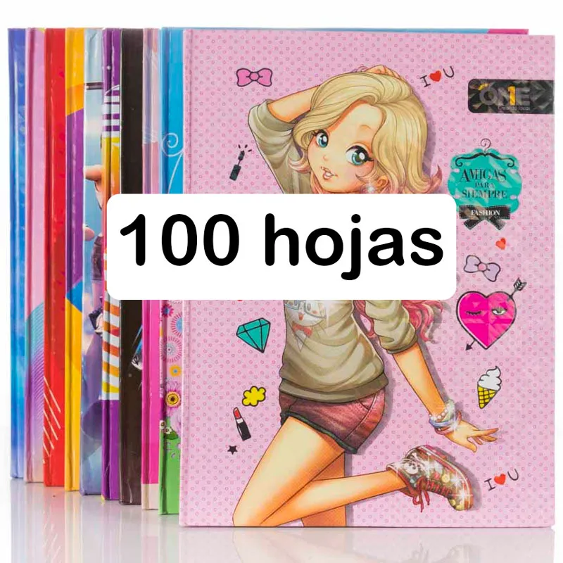 Cuaderno cosido Inmapel Carta MARGEN ROJO 100 HJS.
