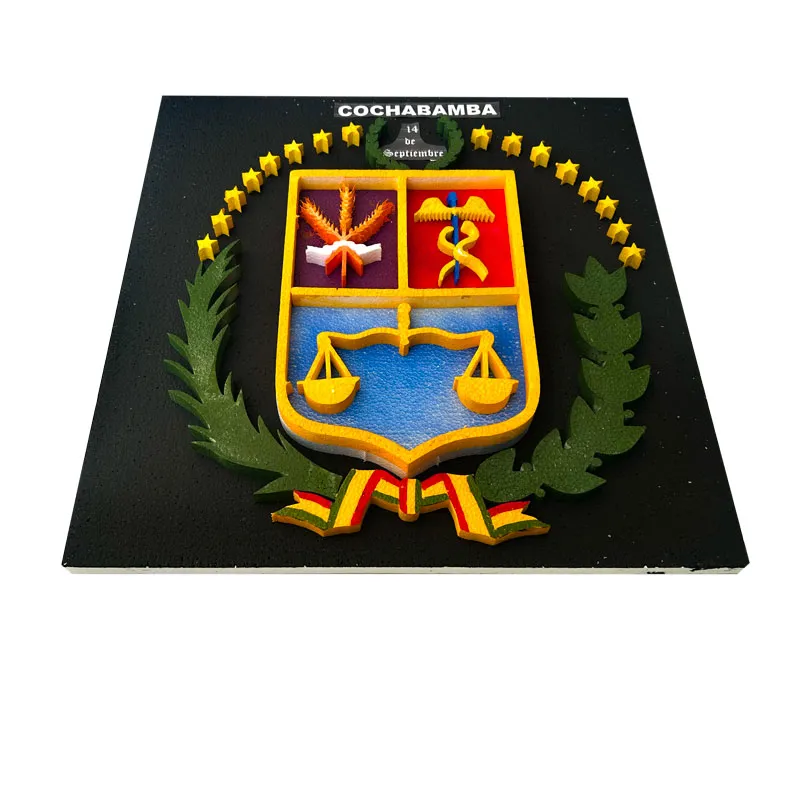 Escudos de plastoformo Neptuno 50x50cm