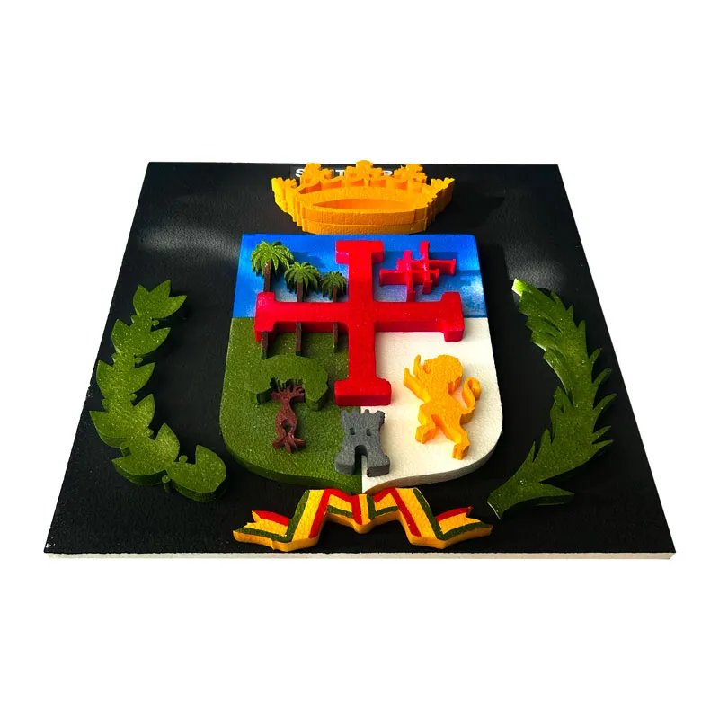 Escudos de plastoformo Neptuno 50x50cm